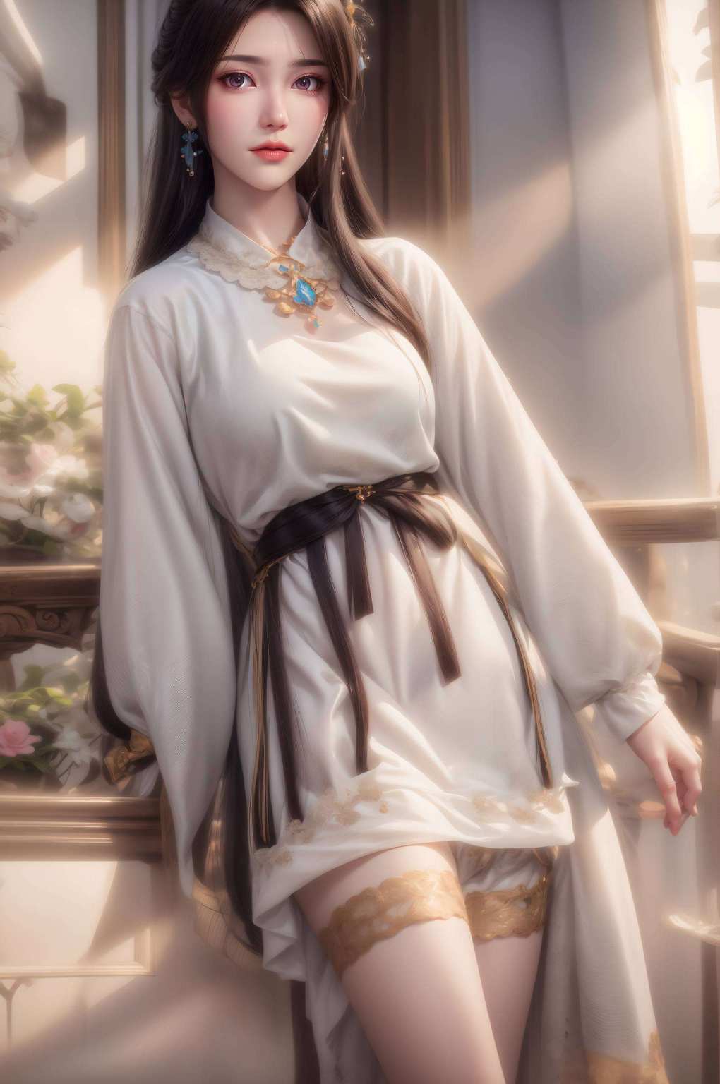 夭夭壁纸国漫女神的倩影舞动；元尊壁纸