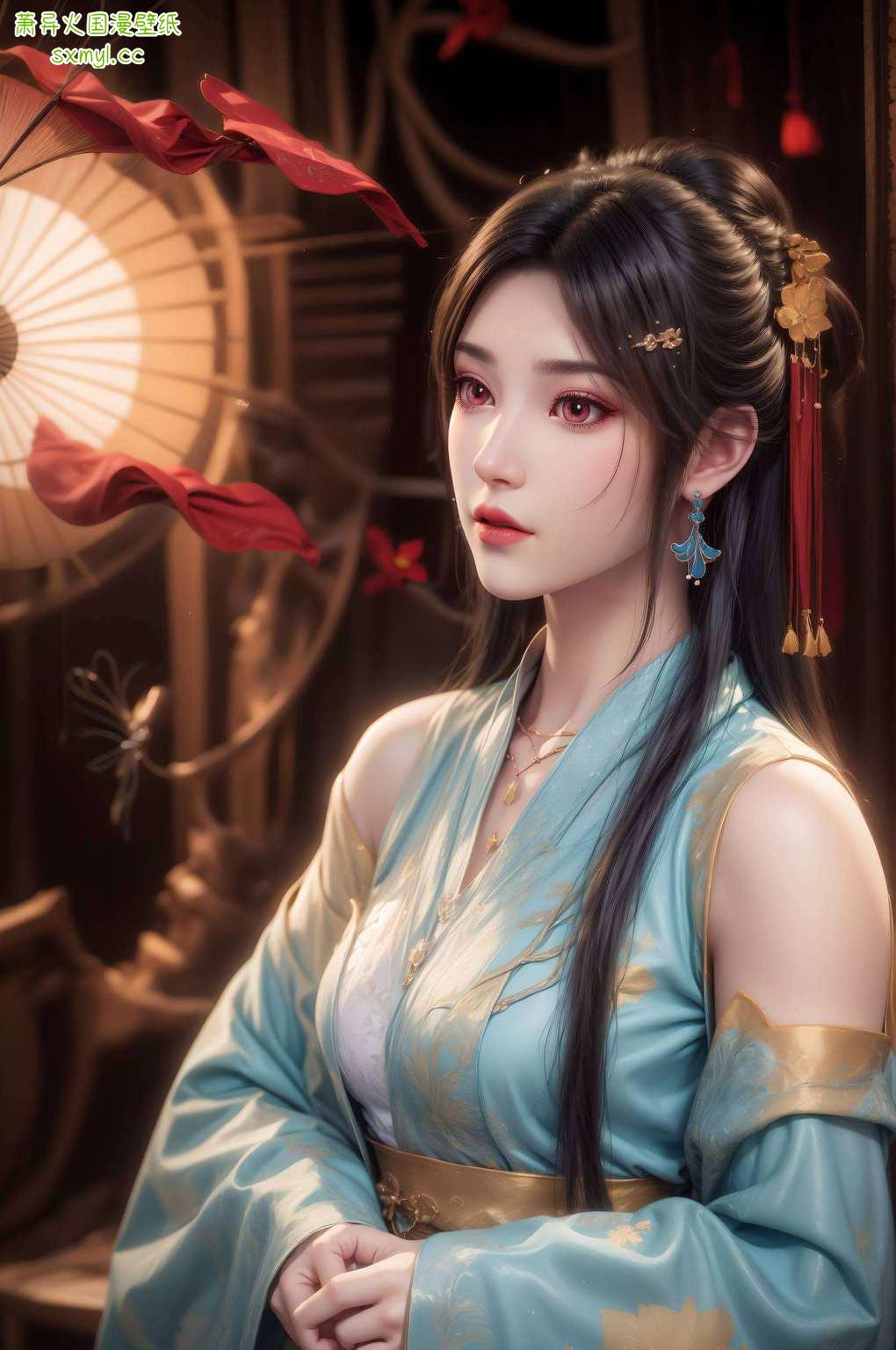 国漫女神翩翩舞夭夭壁纸映眼前