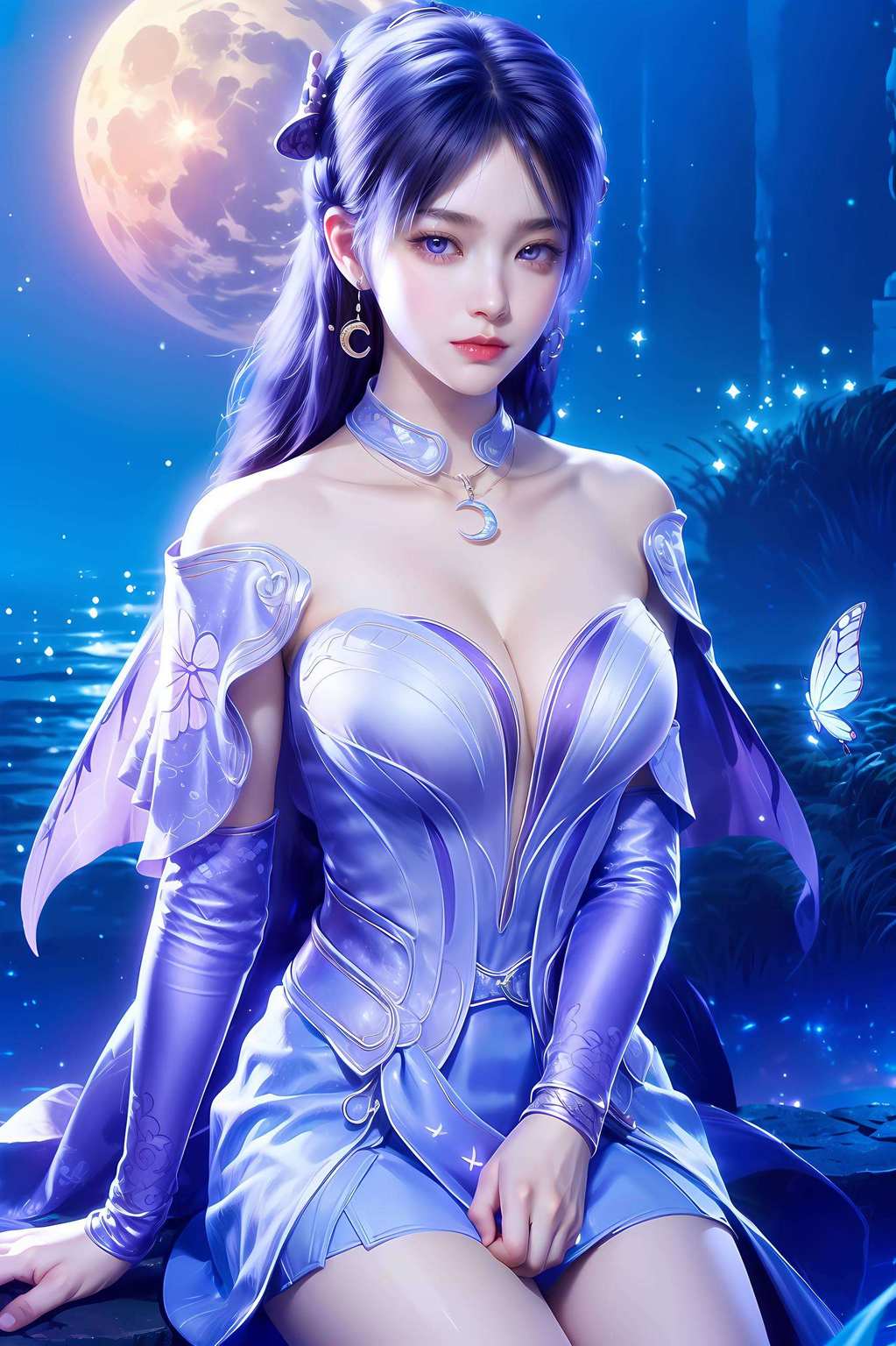 简直美爆了手机屏幕！国漫女神和动漫美女的完美融合玄幻风满满！想象一下