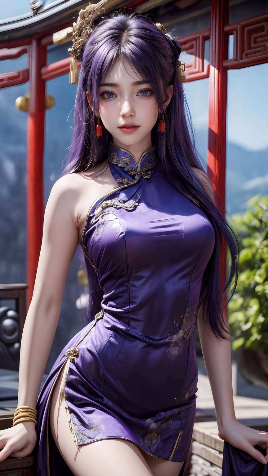 今儿给大家带来一款炫酷到没朋友的4K新建模姬紫月壁纸！这可不是一般的壁纸让你的桌面从此不再平凡！