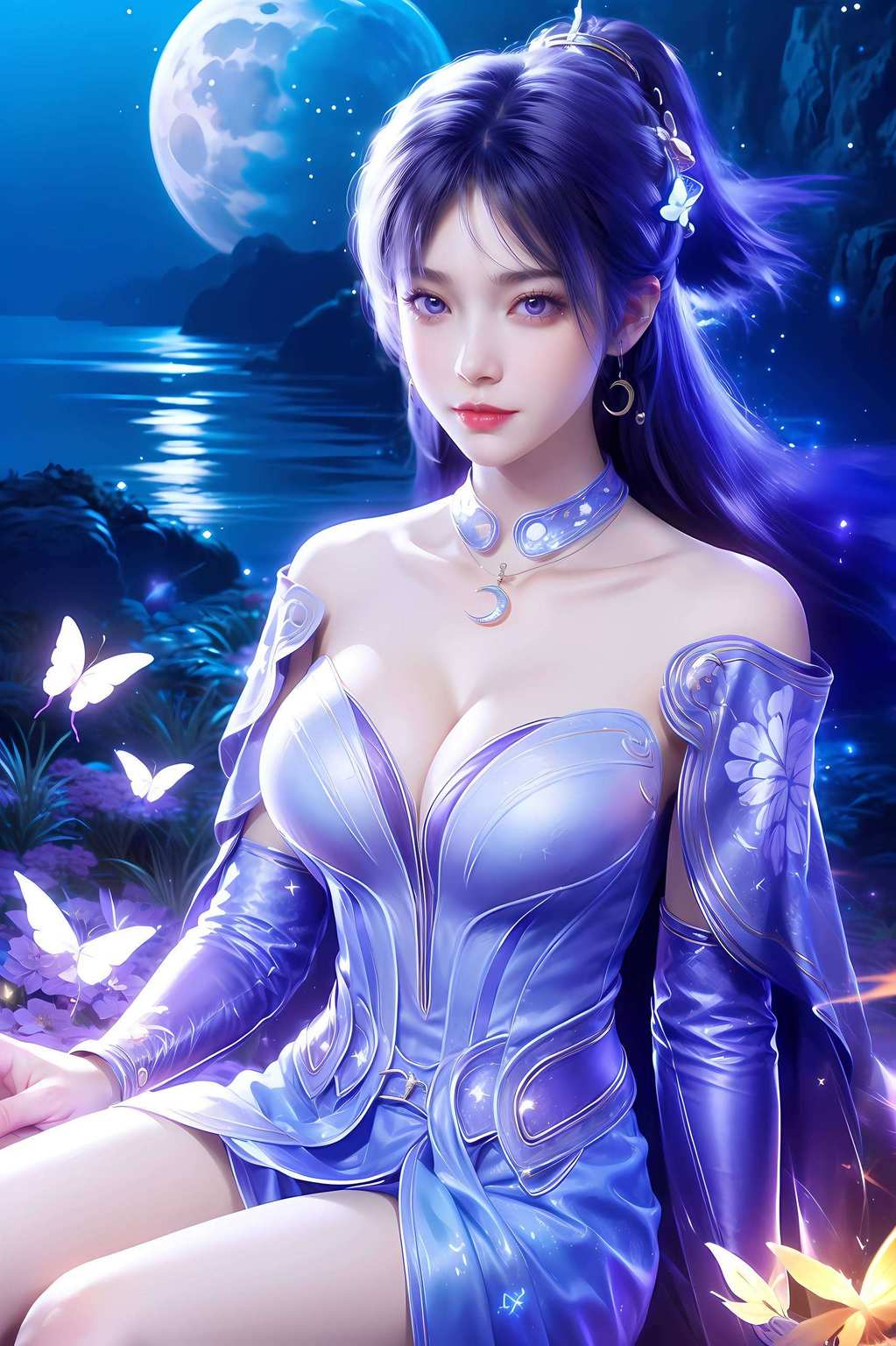 灵动眼神藏着无尽魅力穿越国漫的绚丽世界