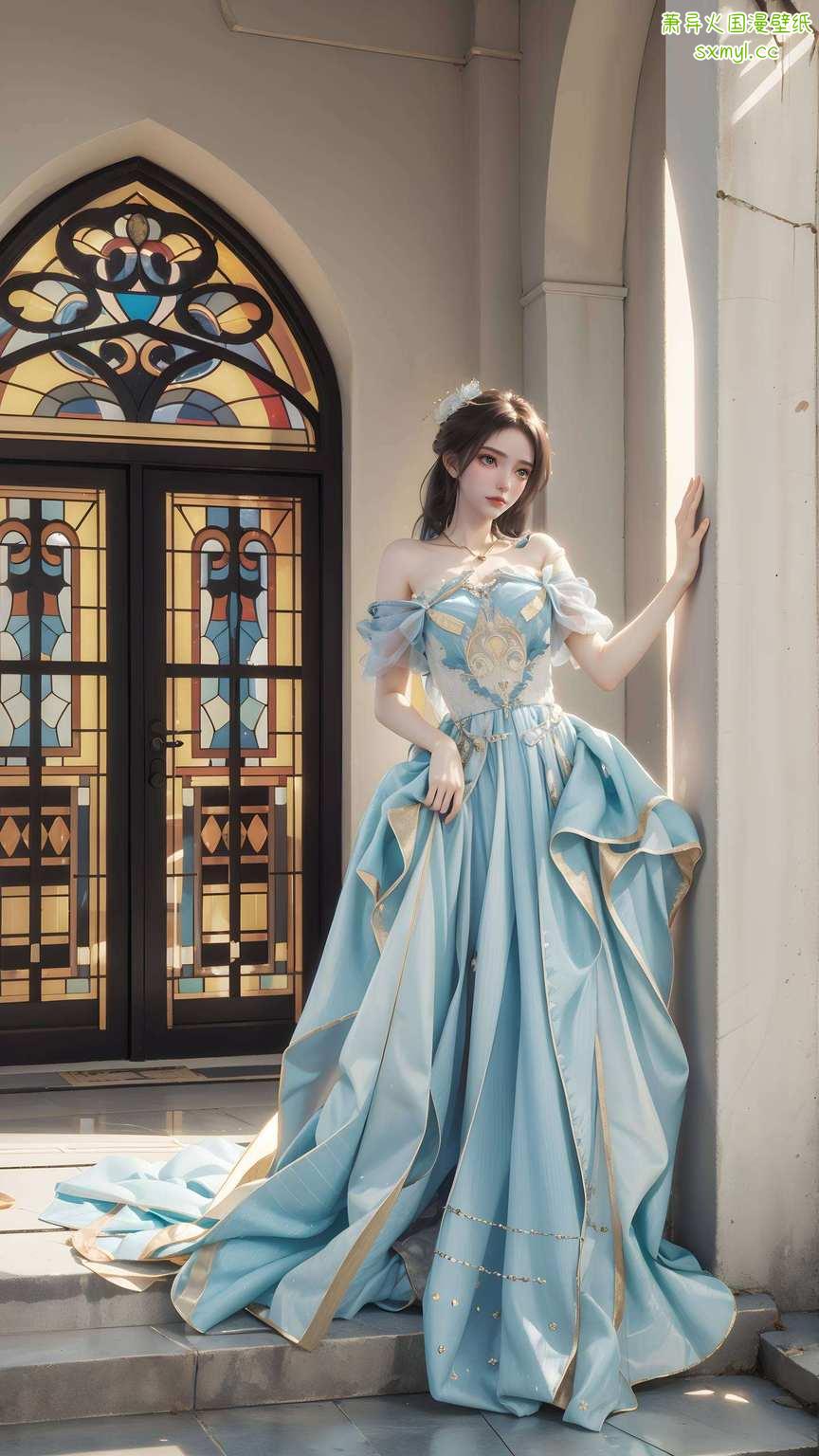 动漫界也忍不住要给她留个女神称号还能把你的电脑桌面变成梦幻仙境