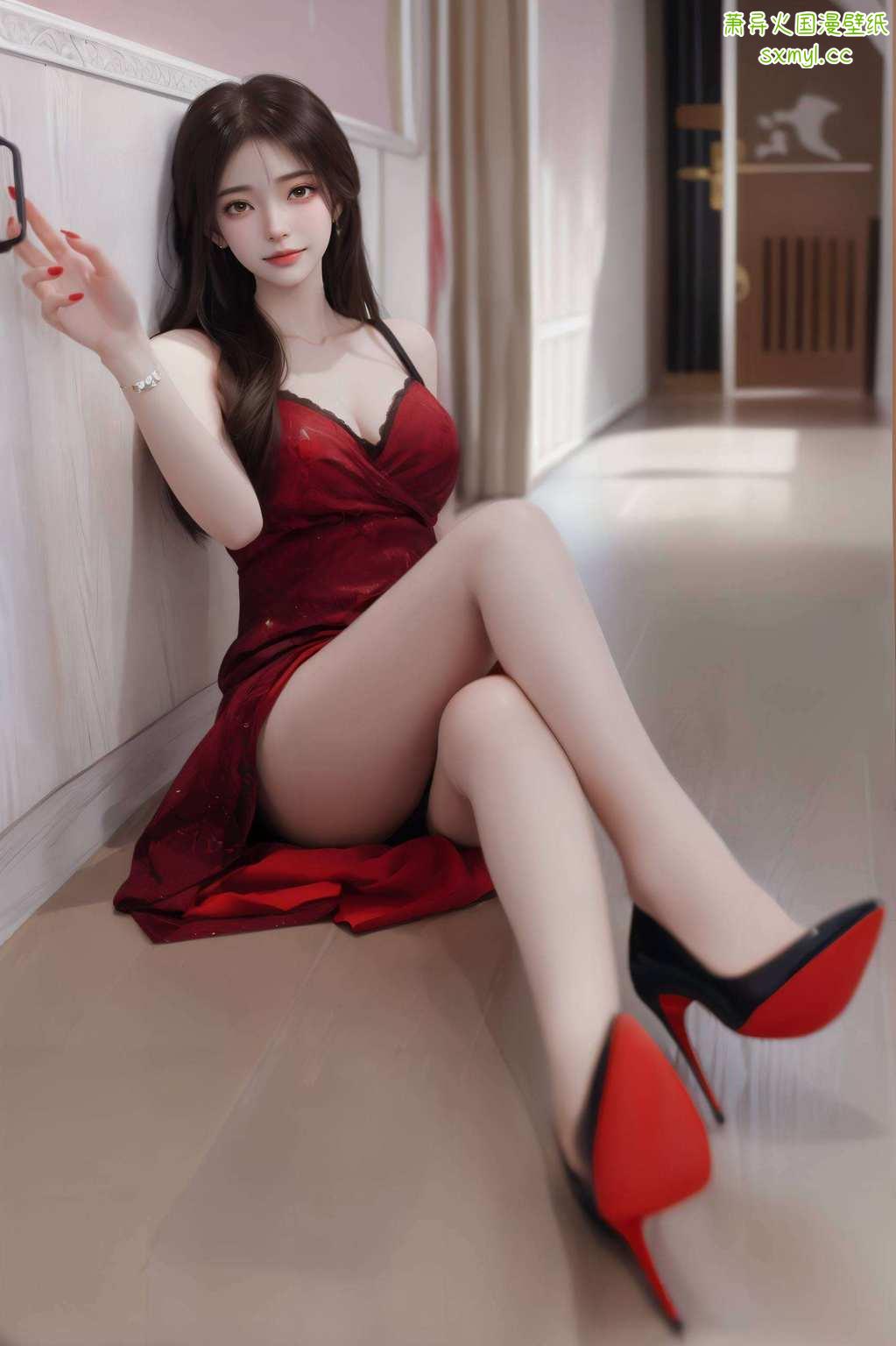 电脑桌面上的高清壁纸尽显国漫美女的灵动魅力