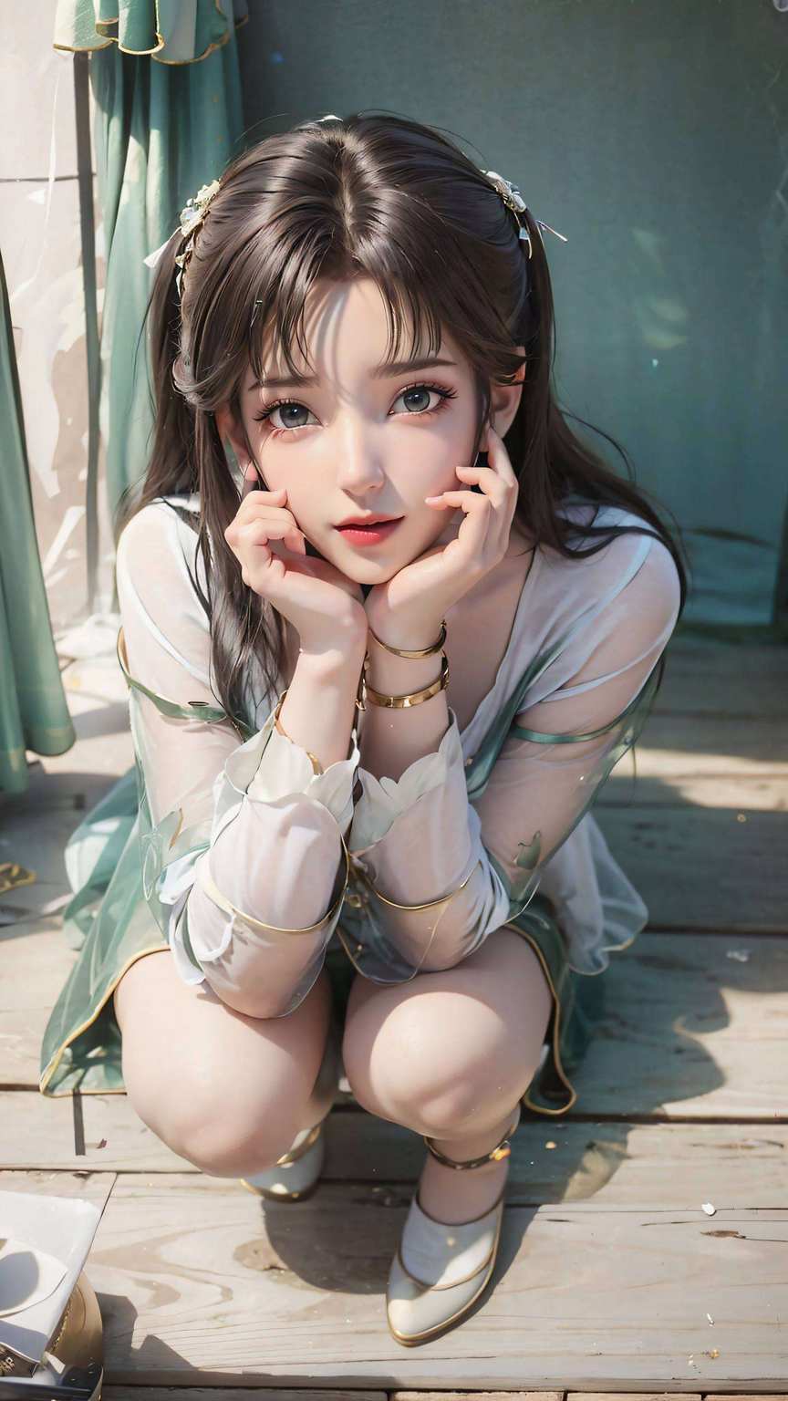 碧瑶配上国漫美女的标签