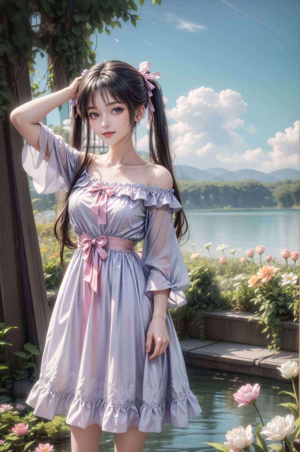 她也是人气爆棚那边动漫美女争霸