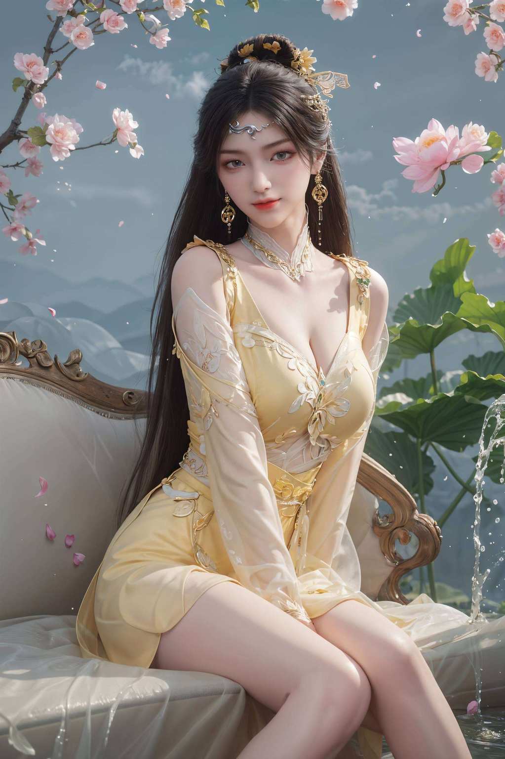 这张壁纸充满了玄幻气息不管是国漫粉丝还是动漫爱好者