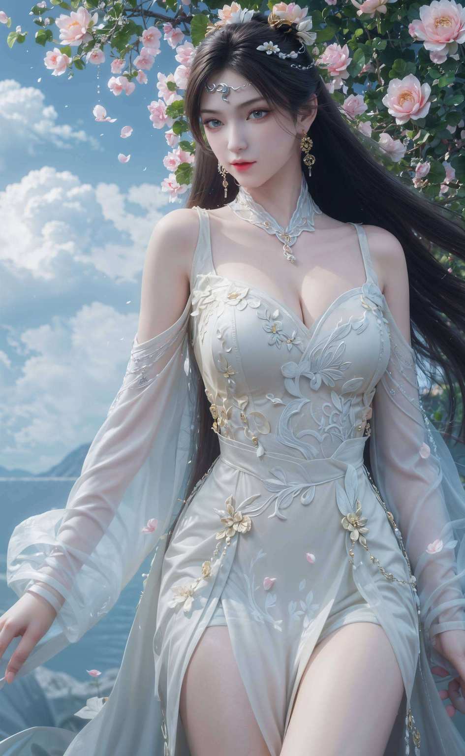 想要你的桌面每天都充满国漫美女的魅力吗？那就快来试试这款金瓶儿桌面壁纸吧无论是金瓶儿那高贵中透着柔情的眼神
