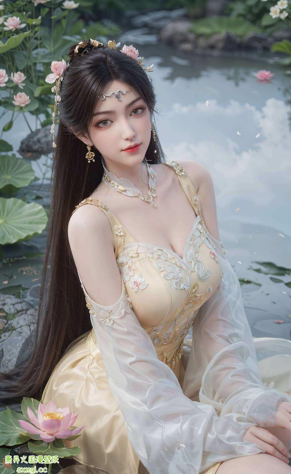 快来体验这份独特的美学冲击波吧！金瓶儿的美貌与玄幻气质