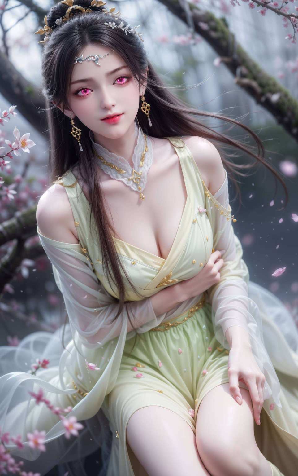 国漫女神之美如诗如画；动漫美女金瓶儿