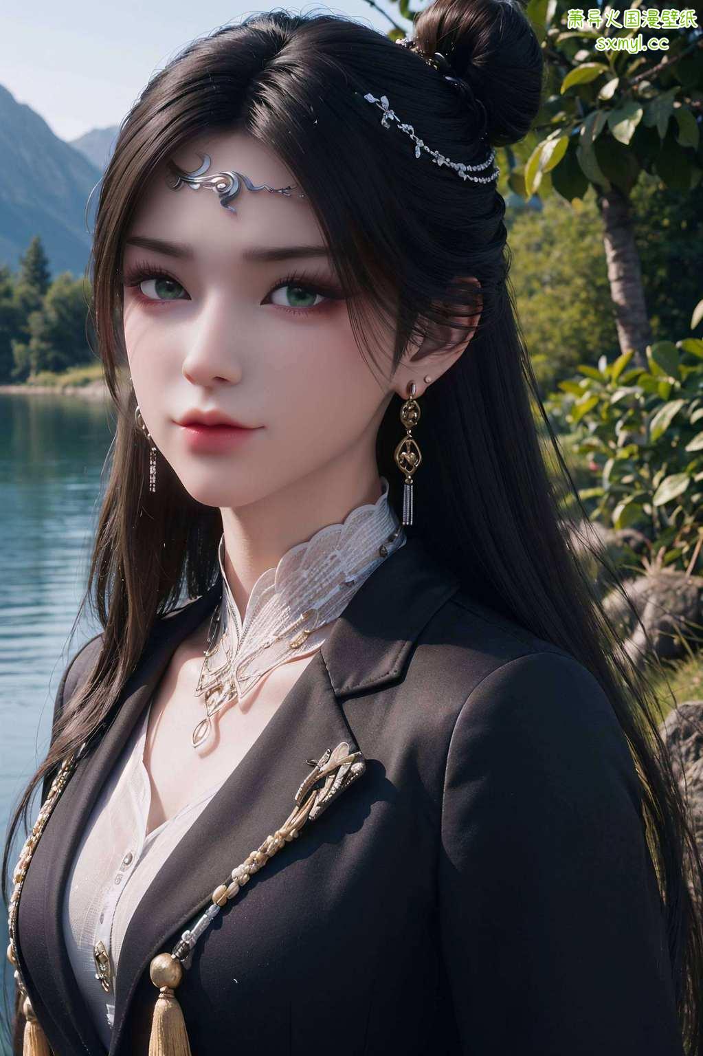 国漫女神风华绝代轻松秒杀一众动漫美女！高清壁纸