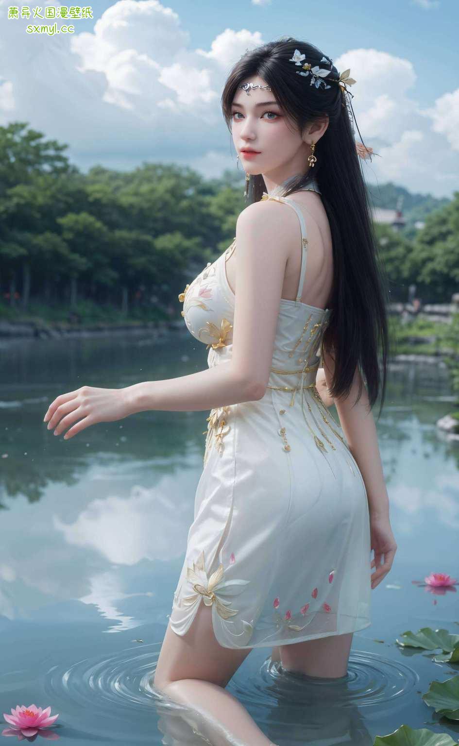 一键壁纸美女云集