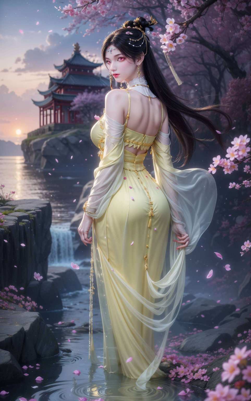 碧水情长动漫佳丽竞妖娆