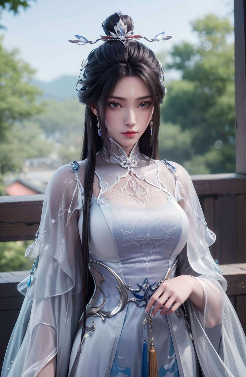 每天都能和陆雪琪这位国漫女神亲密互动它是结合了国漫经典诛仙中的女神陆雪琪