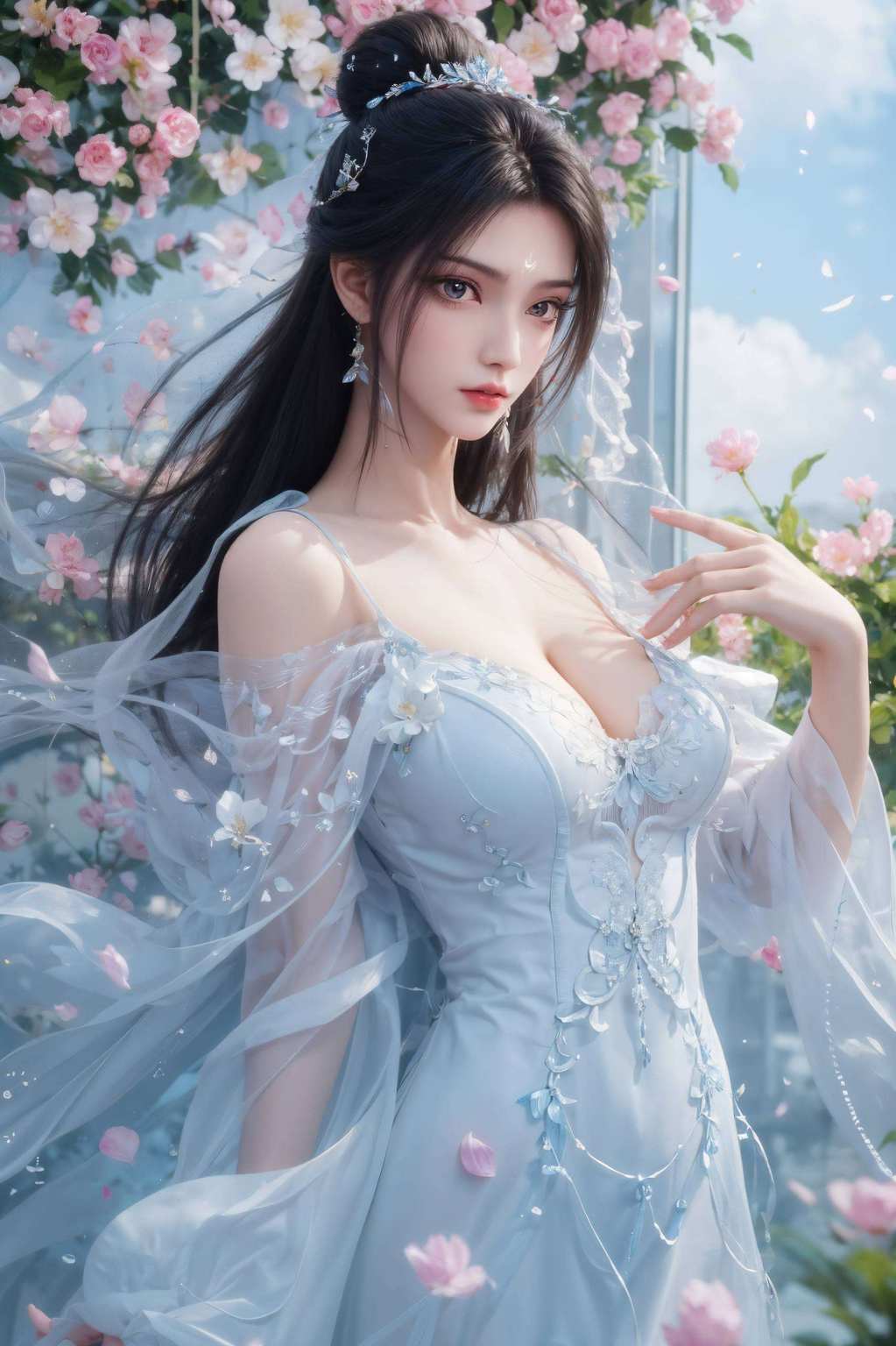这款陆雪琪碧瑶的动态壁纸简直美爆了！护眼模式下