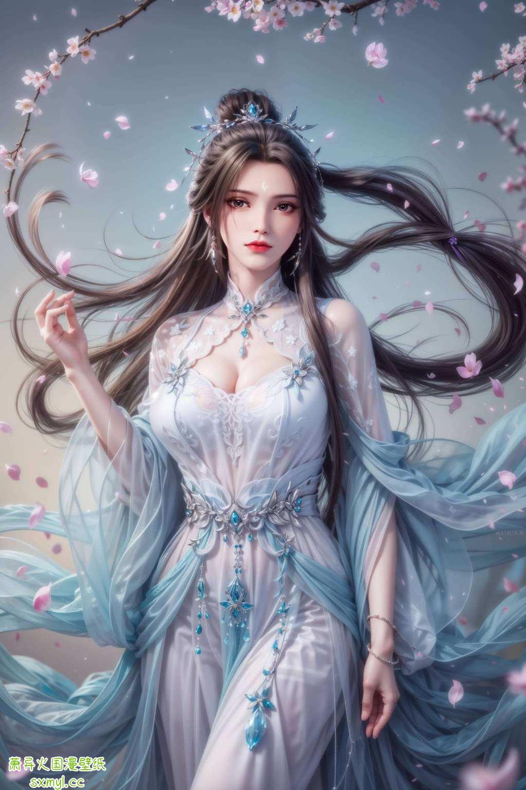 陆雪琪那仙气逼人的美态完美捕捉了诛仙里的玄幻韵味