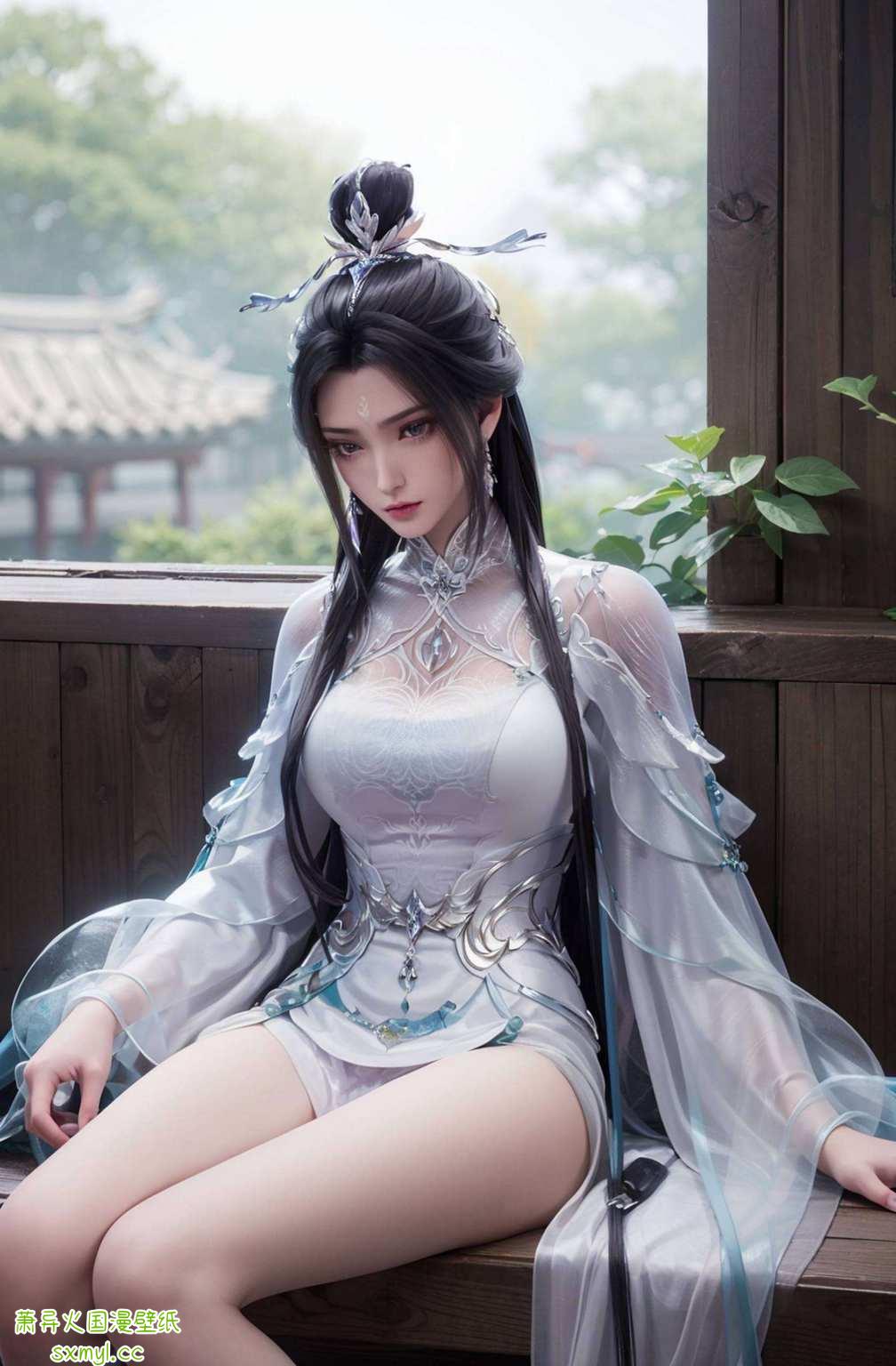 美得让人忍不住偷偷多看一眼就像诛仙世界的一抹清风