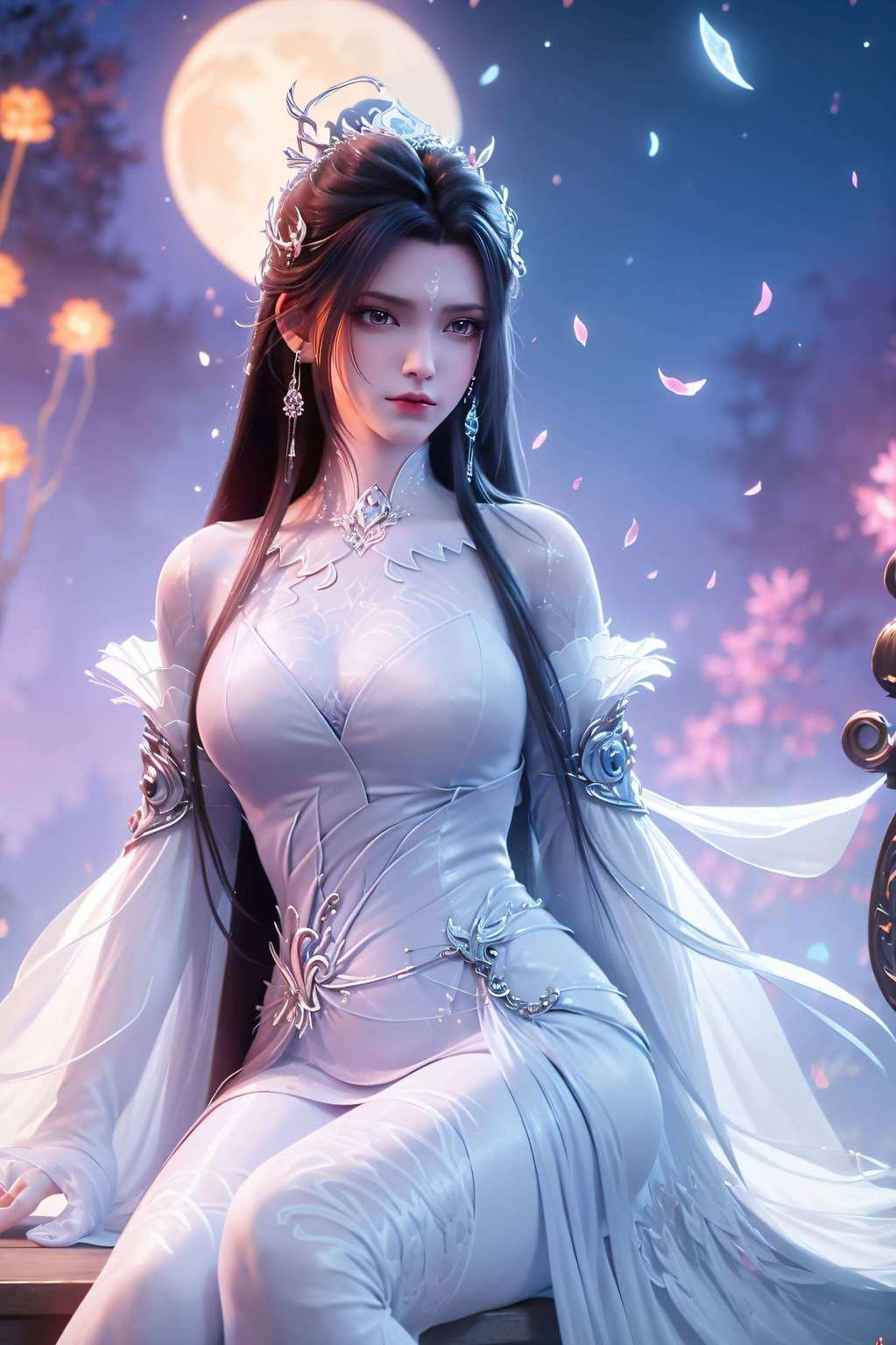 陆雪琪动漫全身壁纸被誉为国漫女神