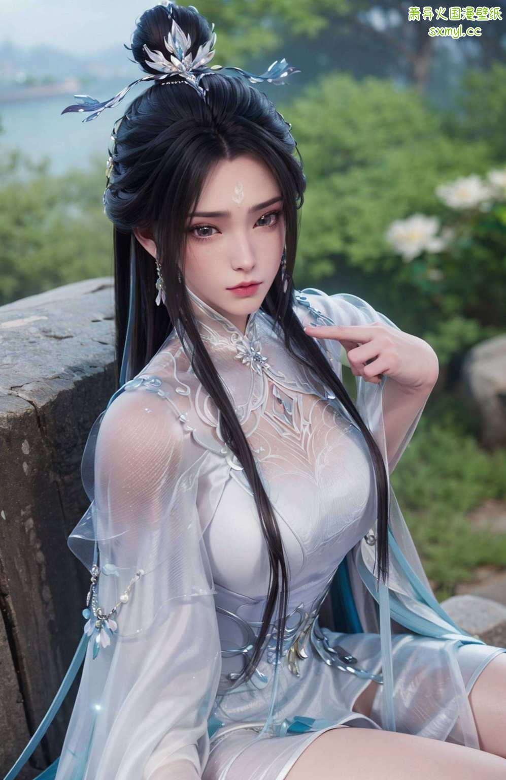 而张小凡和国漫女神一起修炼仙道
