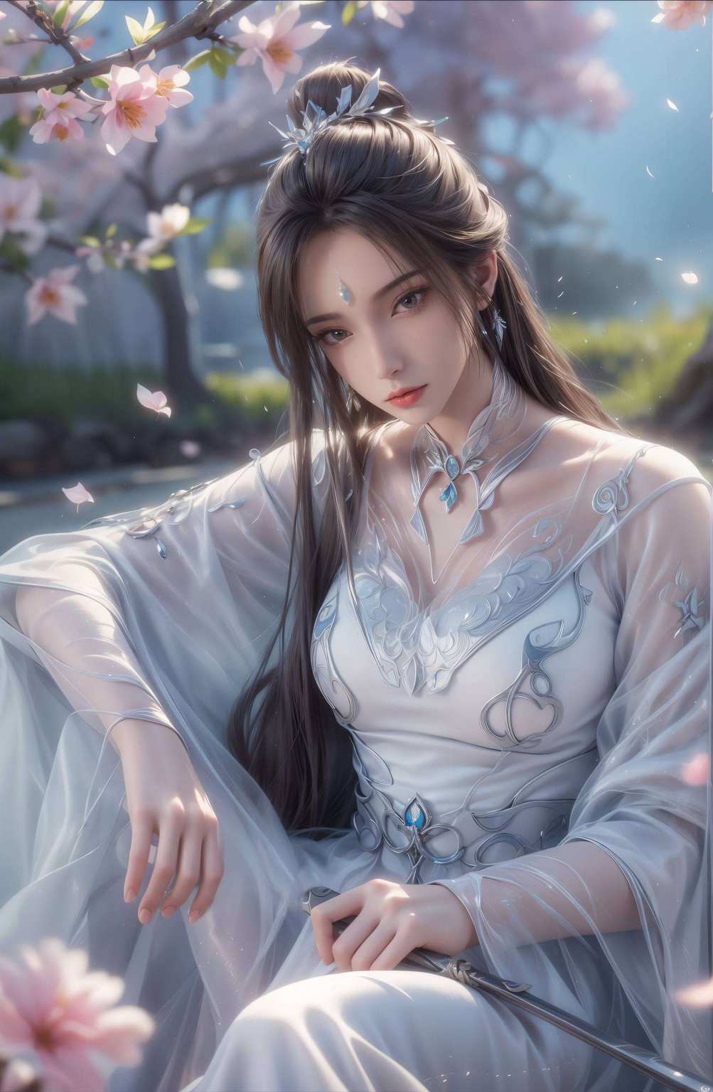 嘿仿佛一剑就能斩断世间烦恼