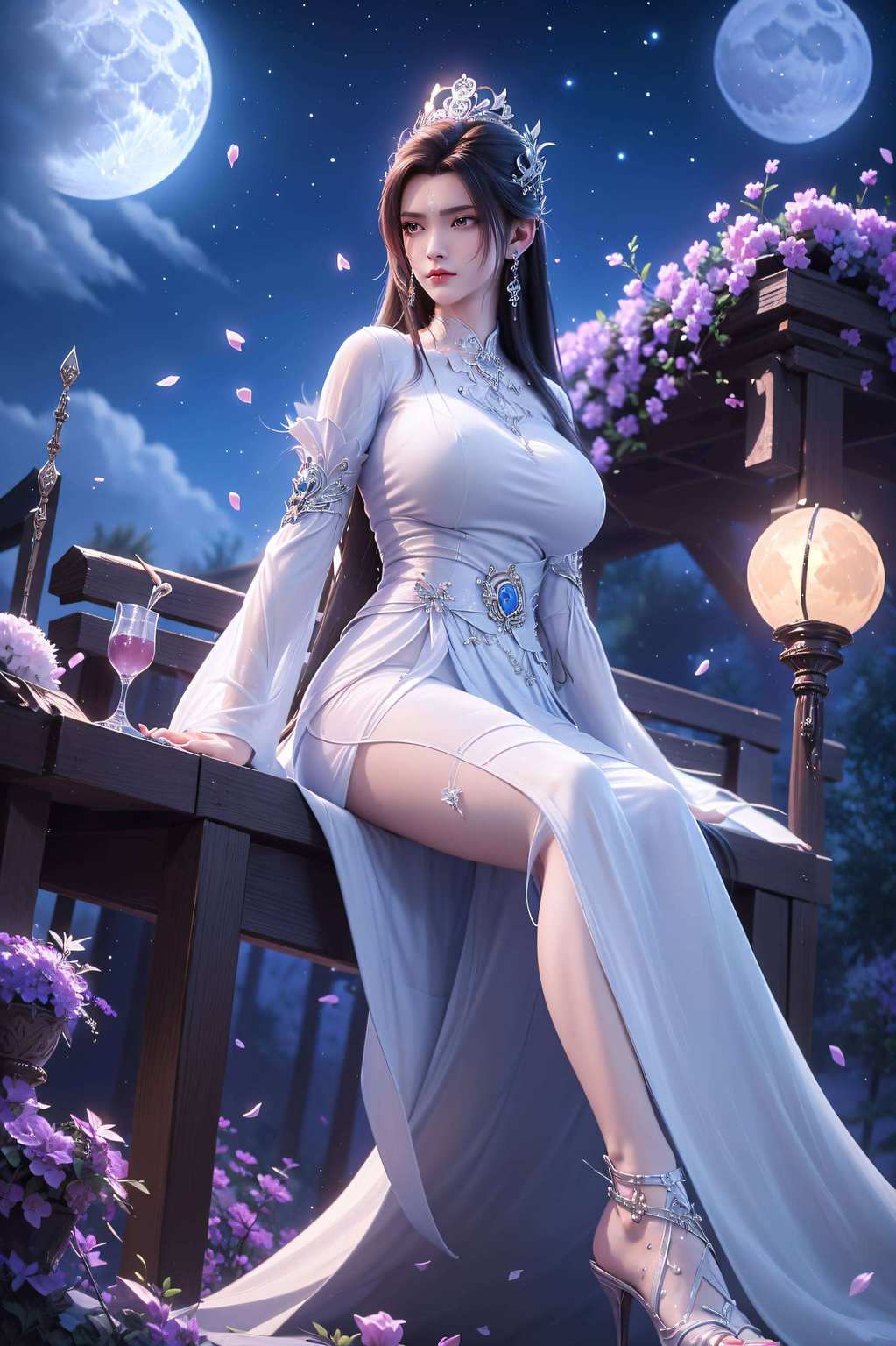 不过是她英勇传说的点缀也是美得让人心动