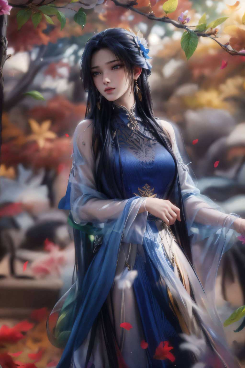 映照国漫之美碧水清颜