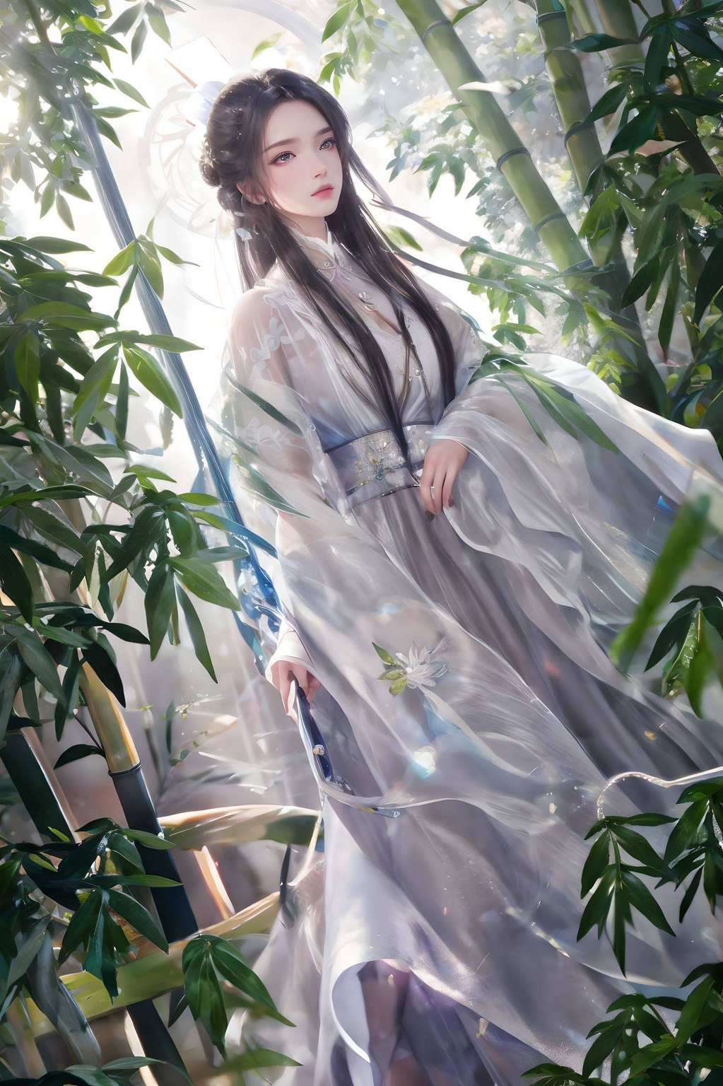 这位国漫女神的容颜让人一见倾心
