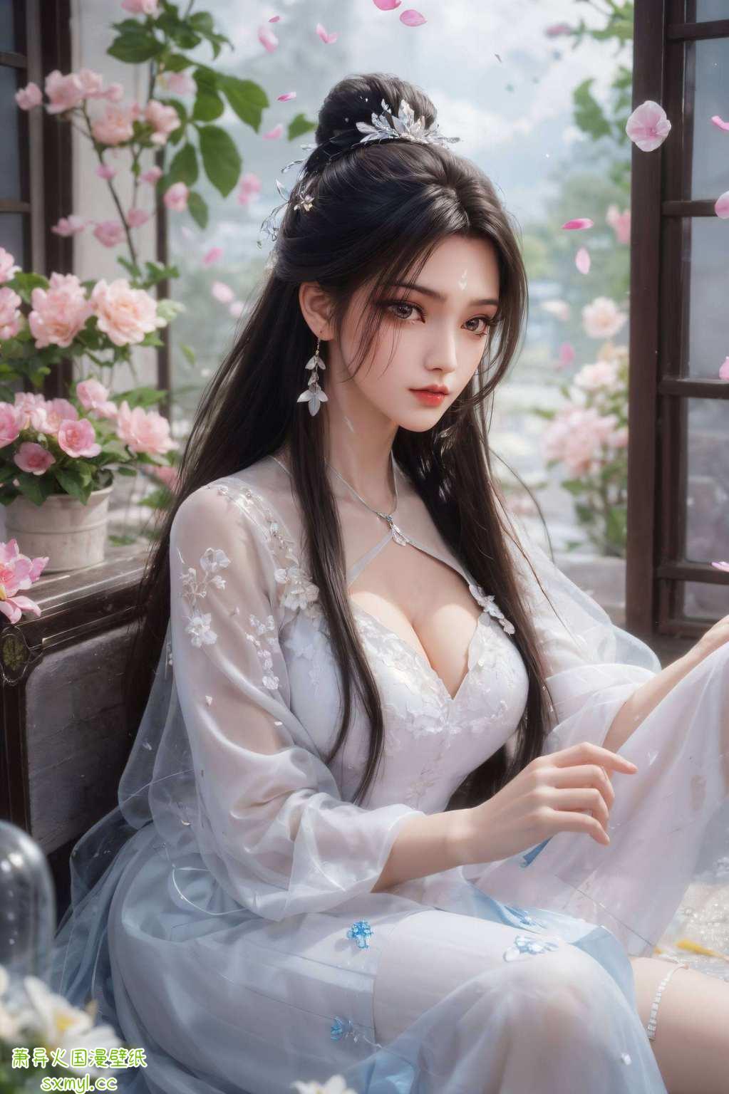 国漫女神的魅力瞬间爆棚！这不只是壁纸是每一个玄幻迷的桌面必备！快来感受这份国漫美女的魅力吧！