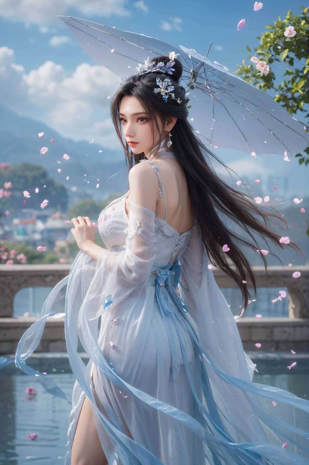 把桌面变成了最美的“动漫仙境”！瞧瞧这些电脑桌上的“神仙美景”！陆雪琪的壁纸里
