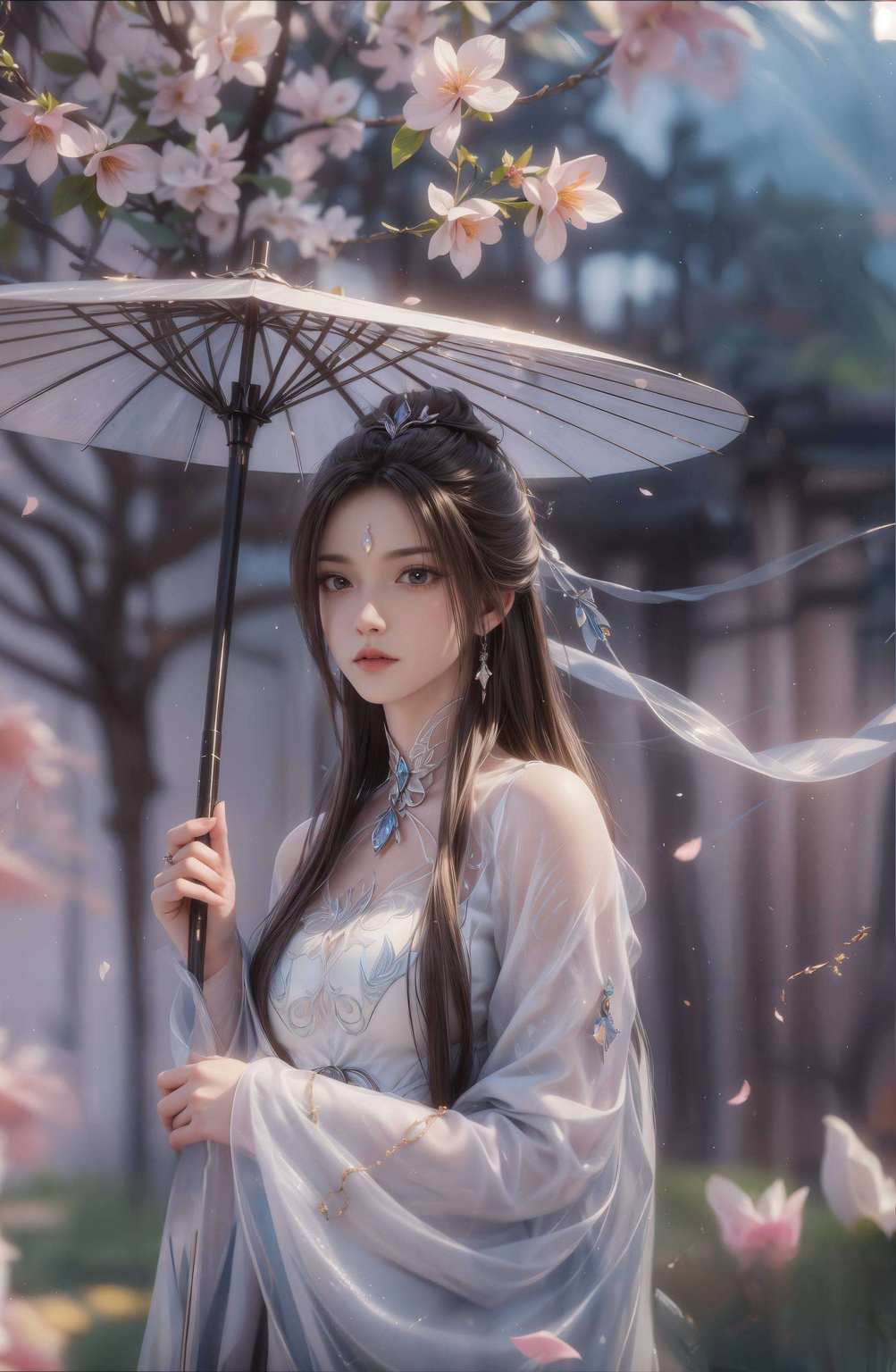 陆雪琪眉眼间藏着不屈的坚韧
