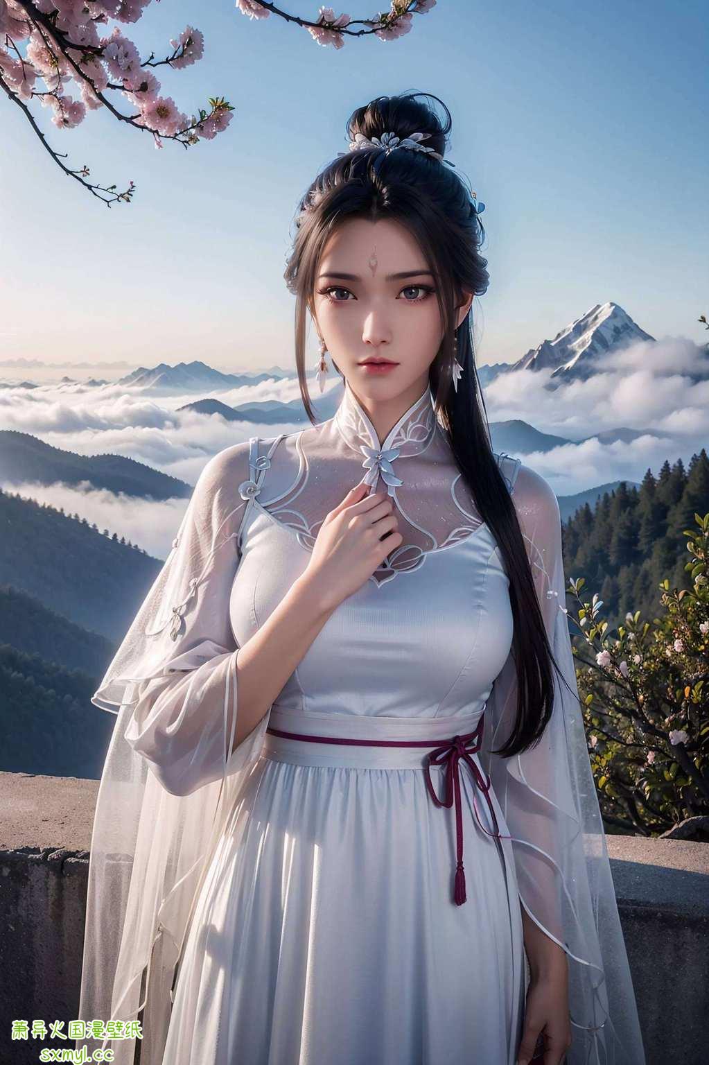 诛仙世界中的鬼厉、碧瑶与陆雪琪三位角色这些国漫女神
