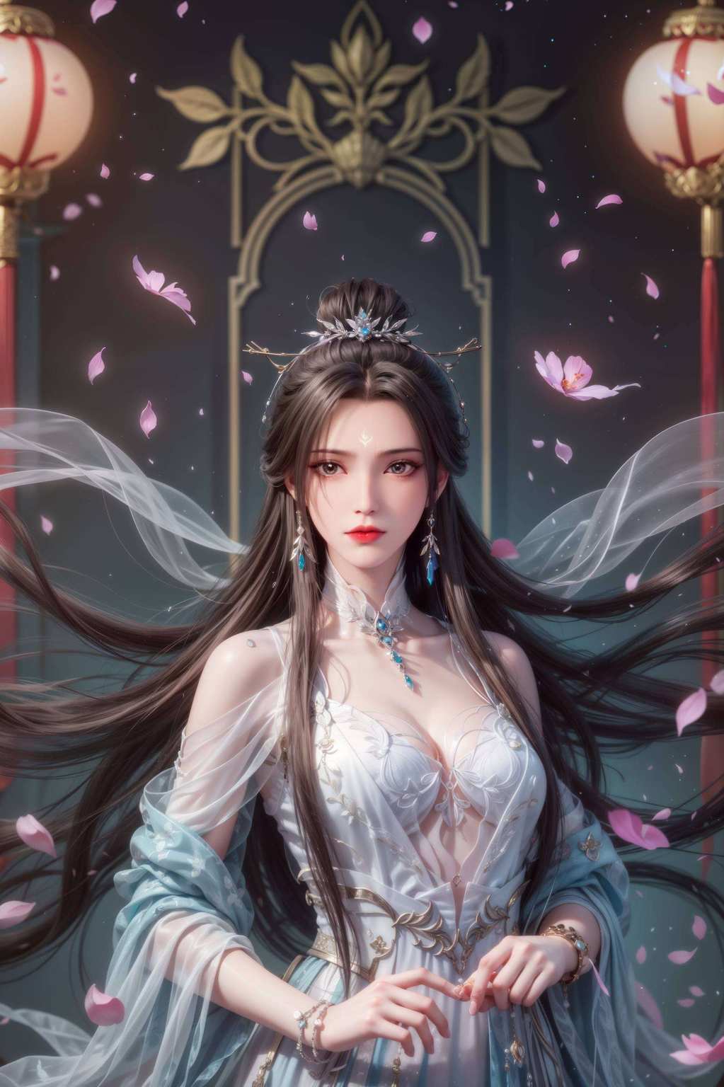 使观者得以畅享视觉盛宴将陆雪琪之倩影