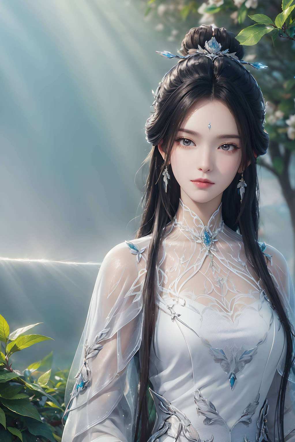 各位看官这小姐姐可是《诛仙》里的女神级人物哦
