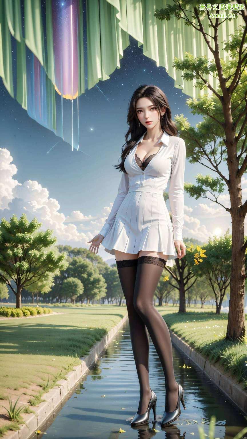 她是国漫的瑰宝都让人陶醉于那份不食人间烟火的玄幻之美
