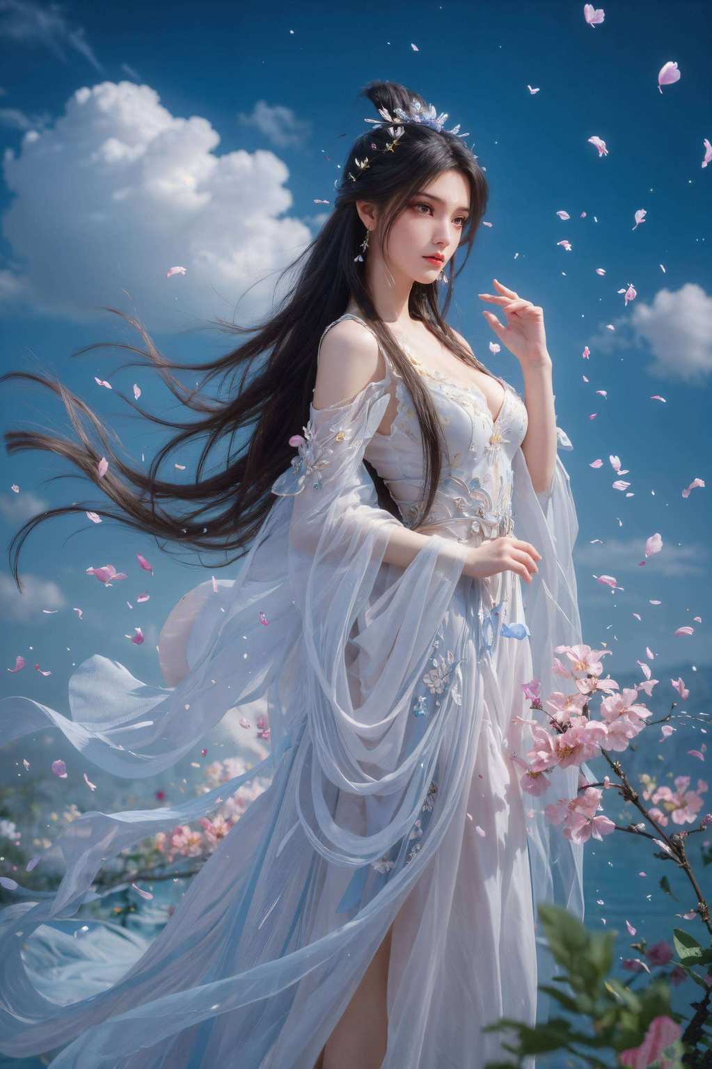 今儿个给大家介绍一位国漫界的女神——陆雪琪！这位美人儿出自《诛仙》简直美爆了！她就如同电脑里的仙子