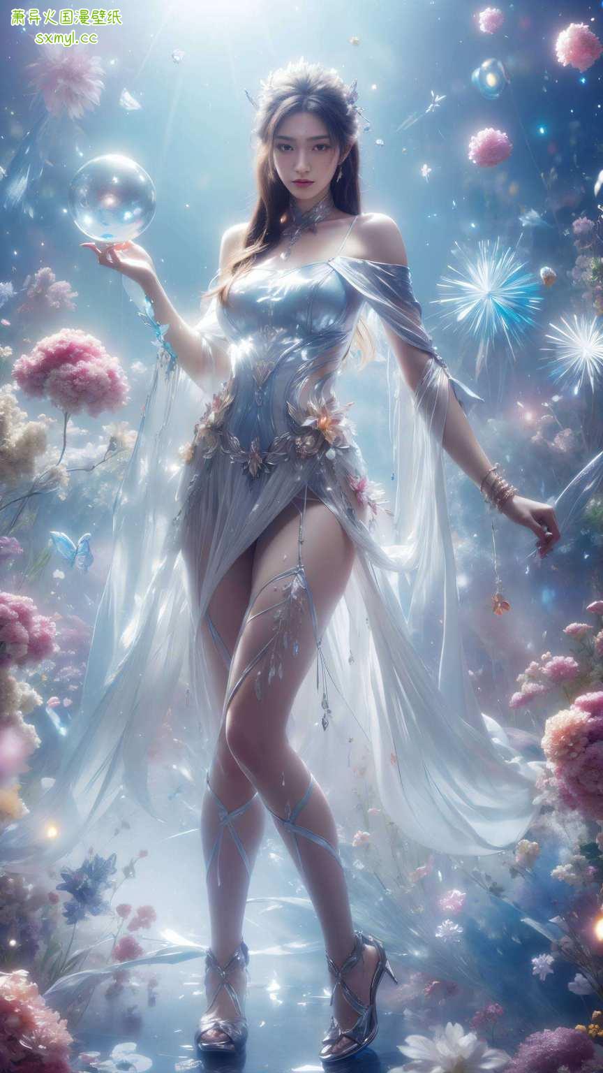 保准你的桌面炫酷到没朋友！今儿给大家介绍一位国漫界的绝世美女——陆雪琪！她那冰肌玉骨、眼神儿电力十足