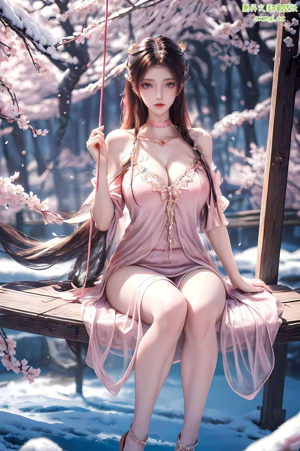 这位国漫女神不仅美得让人心动还带着一丝玄幻的仙气