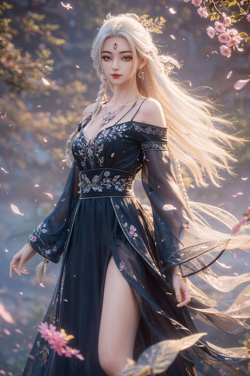 诛仙映翠；国漫美女小白壁纸