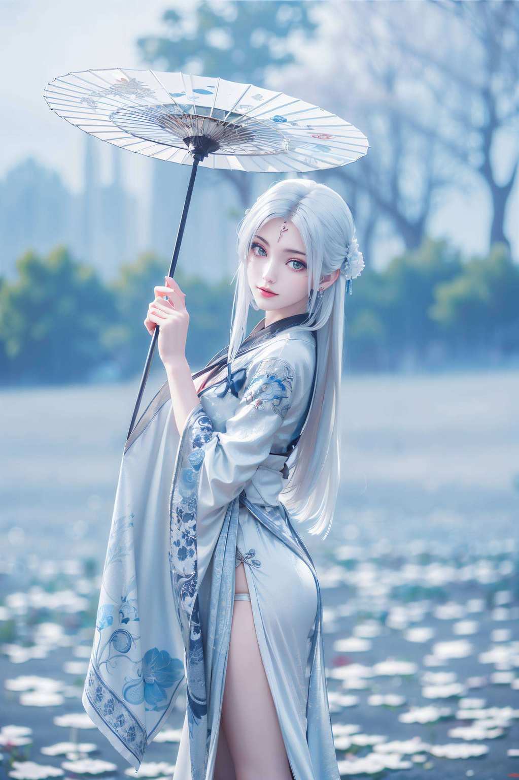 电脑桌面瞬间变身艺术殿堂！动漫美女风采尽显