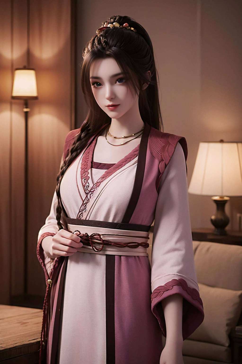 分辨率高达1920x1080她那清新脱俗的气质