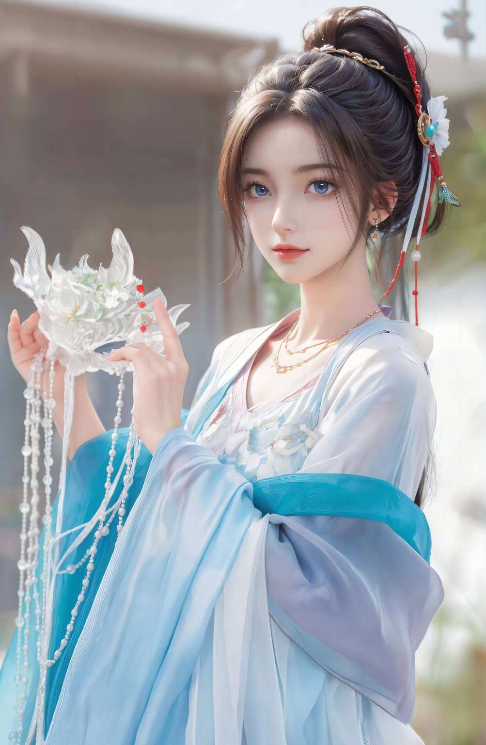 周小环动态图壁纸高清竖屏保证你的心情也跟着明媚起来！这可是国漫美女中的战斗机